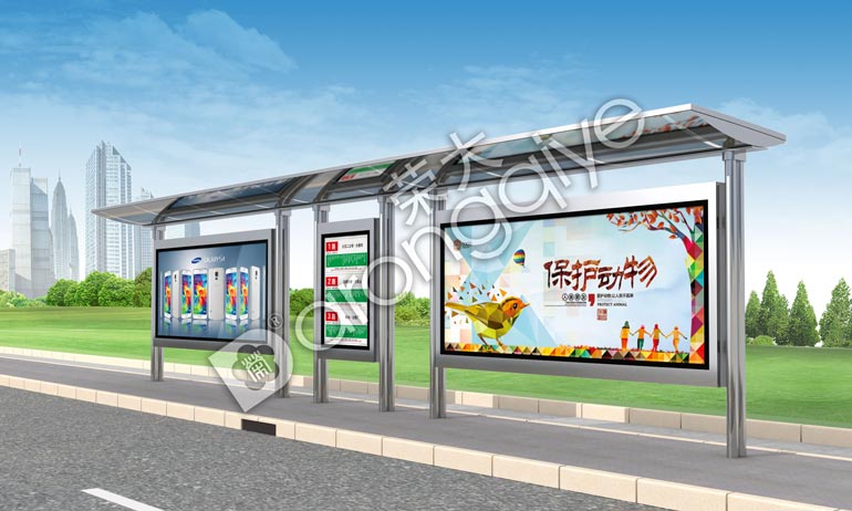 宿遷候車亭生產廠家,哪家生產公交車候車亭好?