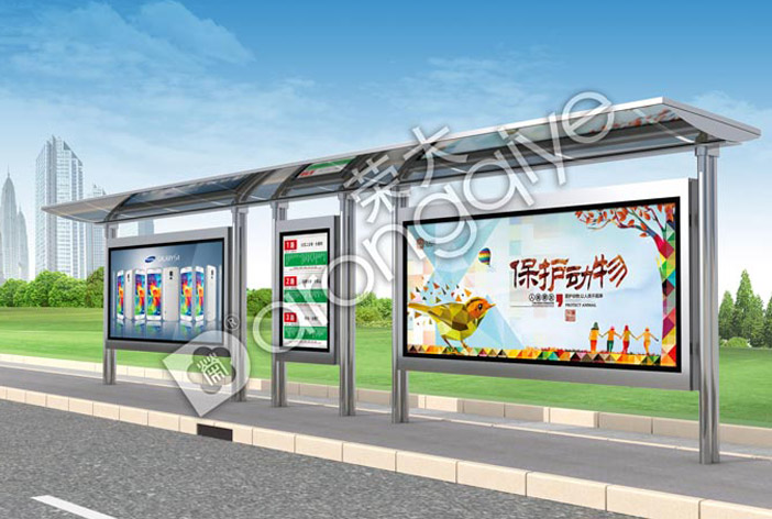 黑龍江候車亭效果圖